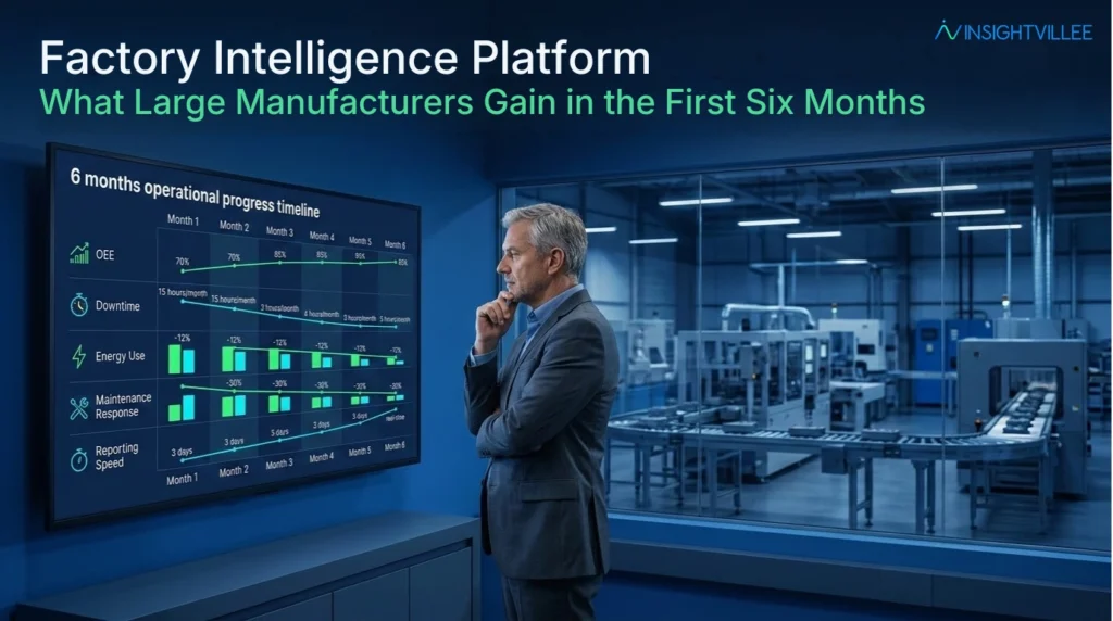 Factory Intelligence Platform: What Large Manufacturers Gain in the First Six Months