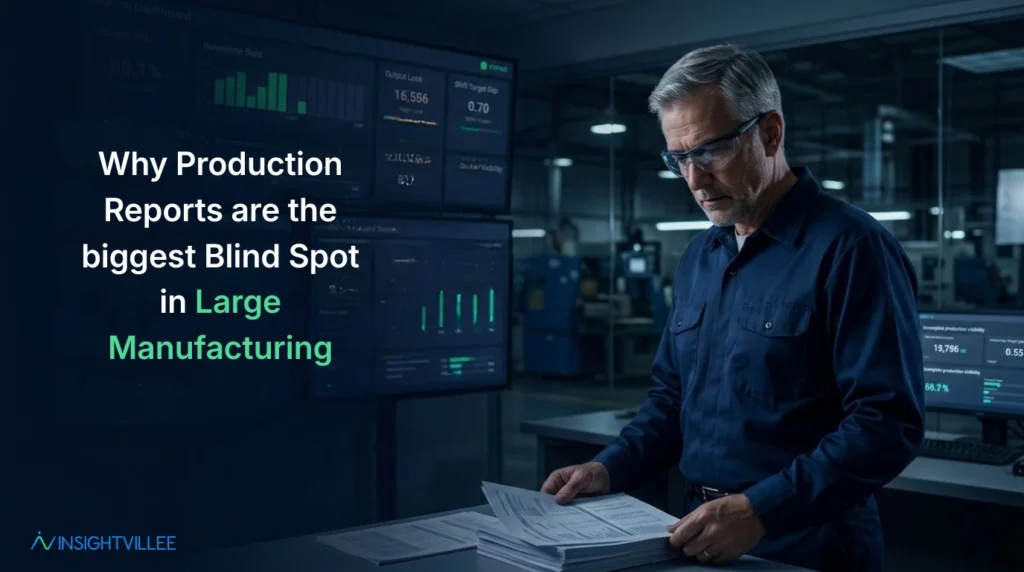 Why Production Reports Are the Biggest Blind Spot in Large-Scale Manufacturing